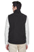 Devon & Jones D996 Mens Wind & Water Resistant Full Zip Vest Black Model Back