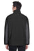 Devon & Jones D997 Mens Wind & Water Resistant Full Zip Jacket Black/Dark Grey Model Back