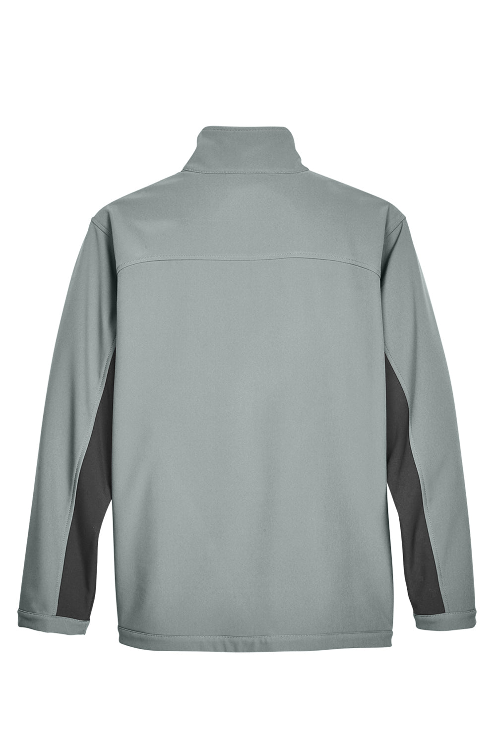 Devon & Jones D997 Mens Wind & Water Resistant Full Zip Jacket Charcoal Grey/Dark Grey Flat Back