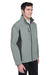 Devon & Jones D997 Mens Wind & Water Resistant Full Zip Jacket Charcoal Grey/Dark Grey Model 3q