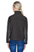 Devon & Jones D997W Womens Wind & Water Resistant Full Zip Jacket Black/Dark Grey Model Back