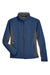 Devon & Jones D997W Womens Wind & Water Resistant Full Zip Jacket Navy Blue/Dark Grey Flat Front