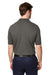 Devon & Jones DG100 Mens New Classics Performance Moisture Wicking Short Sleeve Polo Shirt Graphite Grey Model Back