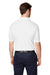 Devon & Jones DG100 Mens New Classics Performance Moisture Wicking Short Sleeve Polo Shirt White Model Back