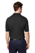 Devon & Jones DG100 Mens New Classics Performance Moisture Wicking Short Sleeve Polo Shirt Black Model Back