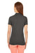 Devon & Jones DG100W Womens New Classics Performance Moisture Wicking Short Sleeve Polo Shirt Graphite Grey Model Back