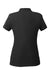 Devon & Jones DG100W Womens New Classics Performance Moisture Wicking Short Sleeve Polo Shirt Black Flat Back