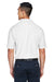 Devon & Jones DG150/DG150T Mens DryTec20 Performance Moisture Wicking Short Sleeve Polo Shirt White Model Back