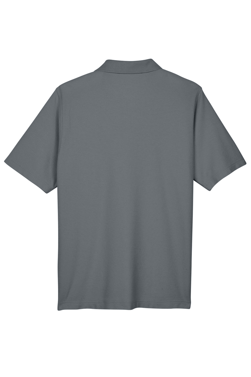 Devon & Jones DG150/DG150T Mens DryTec20 Performance Moisture Wicking Short Sleeve Polo Shirt Graphite Grey Flat Back