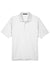 Devon & Jones DG150/DG150T Mens DryTec20 Performance Moisture Wicking Short Sleeve Polo Shirt White Flat Front