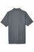 Devon & Jones DG150P Mens DryTec20 Performance Moisture Wicking Short Sleeve Polo Shirt w/ Pocket Graphite Grey Flat Back