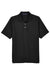 Devon & Jones DG150P Mens DryTec20 Performance Moisture Wicking Short Sleeve Polo Shirt w/ Pocket Black Flat Front