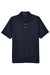 Devon & Jones DG150P Mens DryTec20 Performance Moisture Wicking Short Sleeve Polo Shirt w/ Pocket Navy Blue Flat Front