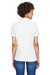 Devon & Jones DG150W Womens DryTec20 Performance Moisture Wicking Short Sleeve Polo Shirt White Model Back