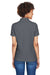 Devon & Jones DG150W Womens DryTec20 Performance Moisture Wicking Short Sleeve Polo Shirt Graphite Grey Model Back