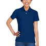 Devon & Jones Womens DryTec20 Performance Moisture Wicking Short Sleeve Polo Shirt - True Royal Blue