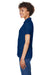 Devon & Jones DG150W Womens DryTec20 Performance Moisture Wicking Short Sleeve Polo Shirt True Royal Blue Model Side