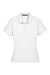 Devon & Jones DG150W Womens DryTec20 Performance Moisture Wicking Short Sleeve Polo Shirt White Flat Front