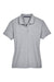 Devon & Jones DG150W Womens DryTec20 Performance Moisture Wicking Short Sleeve Polo Shirt Heather Grey Flat Front