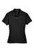 Devon & Jones DG150W Womens DryTec20 Performance Moisture Wicking Short Sleeve Polo Shirt Black Flat Front