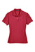 Devon & Jones DG150W Womens DryTec20 Performance Moisture Wicking Short Sleeve Polo Shirt Red Flat Front