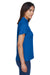 Devon & Jones DG200W Womens Pima-Tech Moisture Wicking Short Sleeve Polo Shirt French Blue Model Side