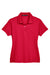 Devon & Jones DG200W Womens Pima-Tech Moisture Wicking Short Sleeve Polo Shirt Red Flat Front