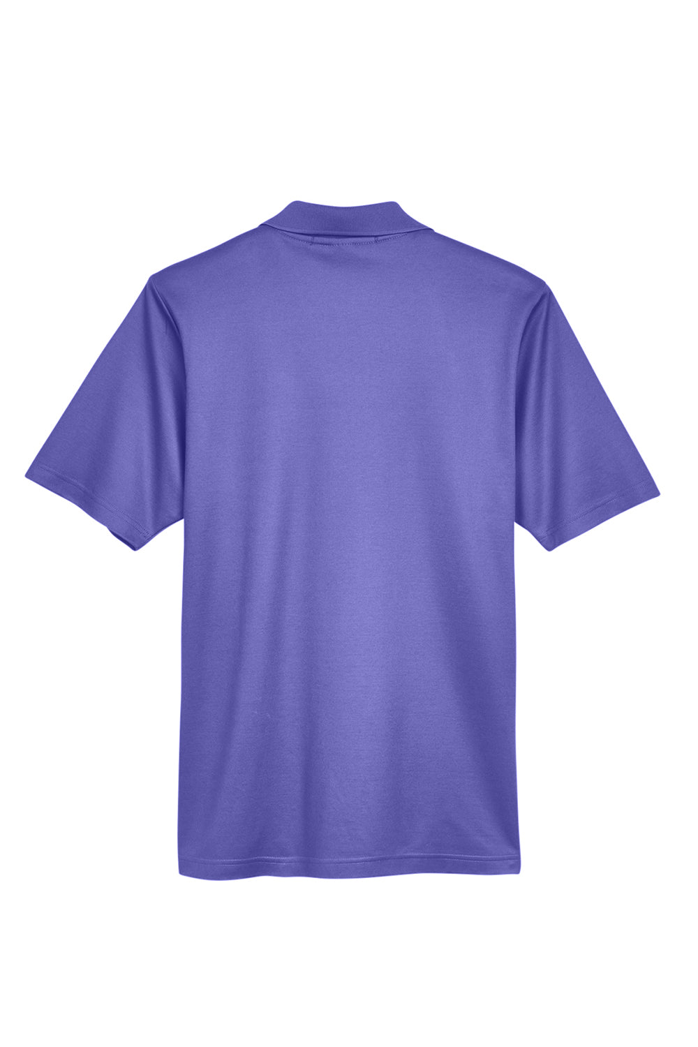 Devon & Jones DG20/DG20T Mens CrownLux Performance Moisture Wicking Short Sleeve Polo Shirt Grape Purple Flat Back