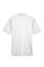 Devon & Jones DG20/DG20T Mens CrownLux Performance Moisture Wicking Short Sleeve Polo Shirt White Flat Back