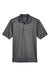 Devon & Jones DG20/DG20T Mens CrownLux Performance Moisture Wicking Short Sleeve Polo Shirt Graphite Grey Flat Front