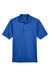 Devon & Jones DG20/DG20T Mens CrownLux Performance Moisture Wicking Short Sleeve Polo Shirt True Royal Blue Flat Front