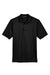 Devon & Jones DG20/DG20T Mens CrownLux Performance Moisture Wicking Short Sleeve Polo Shirt Black Flat Front