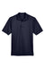 Devon & Jones DG20/DG20T Mens CrownLux Performance Moisture Wicking Short Sleeve Polo Shirt Navy Blue Flat Front