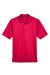 Devon & Jones DG20/DG20T Mens CrownLux Performance Moisture Wicking Short Sleeve Polo Shirt Red Flat Front