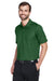 Devon & Jones DG20/DG20T Mens CrownLux Performance Moisture Wicking Short Sleeve Polo Shirt Forest Green Model 3q