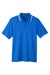 Devon & Jones DG20C Mens CrownLux Performance Moisture Wicking Short Sleeve Polo Shirt French Blue/White Flat Front