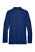 Devon & Jones DG20L/DG20LT Mens CrownLux Performance Moisture Wicking Long Sleeve Polo Shirt True Royal Blue Flat Back