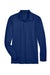 Devon & Jones DG20L/DG20LT Mens CrownLux Performance Moisture Wicking Long Sleeve Polo Shirt True Royal Blue Flat Front