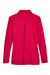 Devon & Jones DG20LW Womens CrownLux Performance Moisture Wicking Long Sleeve Polo Shirt Red Flat Back