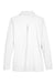 Devon & Jones DG20LW Womens CrownLux Performance Moisture Wicking Long Sleeve Polo Shirt White Flat Back