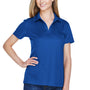 Devon & Jones Womens CrownLux Performance Moisture Wicking Short Sleeve Polo Shirt - True Royal Blue