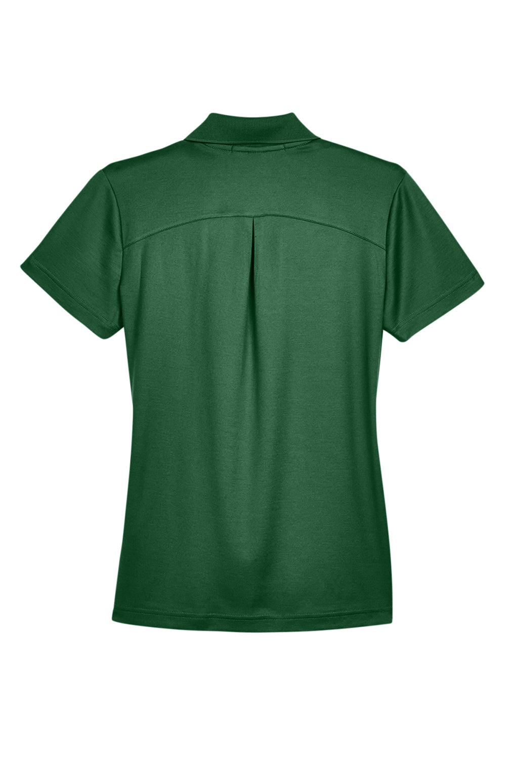 Devon & Jones DG20W Womens CrownLux Performance Moisture Wicking Short Sleeve Polo Shirt Forest Green Flat Back