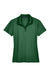 Devon & Jones DG20W Womens CrownLux Performance Moisture Wicking Short Sleeve Polo Shirt Forest Green Flat Front