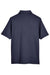 Devon & Jones DG21 Mens CrownLux Range Flex Performance Moisture Wicking Short Sleeve Polo Shirt Navy Blue Flat Back