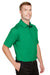 Devon & Jones DG21 Mens CrownLux Range Flex Performance Moisture Wicking Short Sleeve Polo Shirt Kelly Green Model 3q