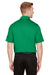 Devon & Jones DG21 Mens CrownLux Range Flex Performance Moisture Wicking Short Sleeve Polo Shirt Kelly Green Model Back