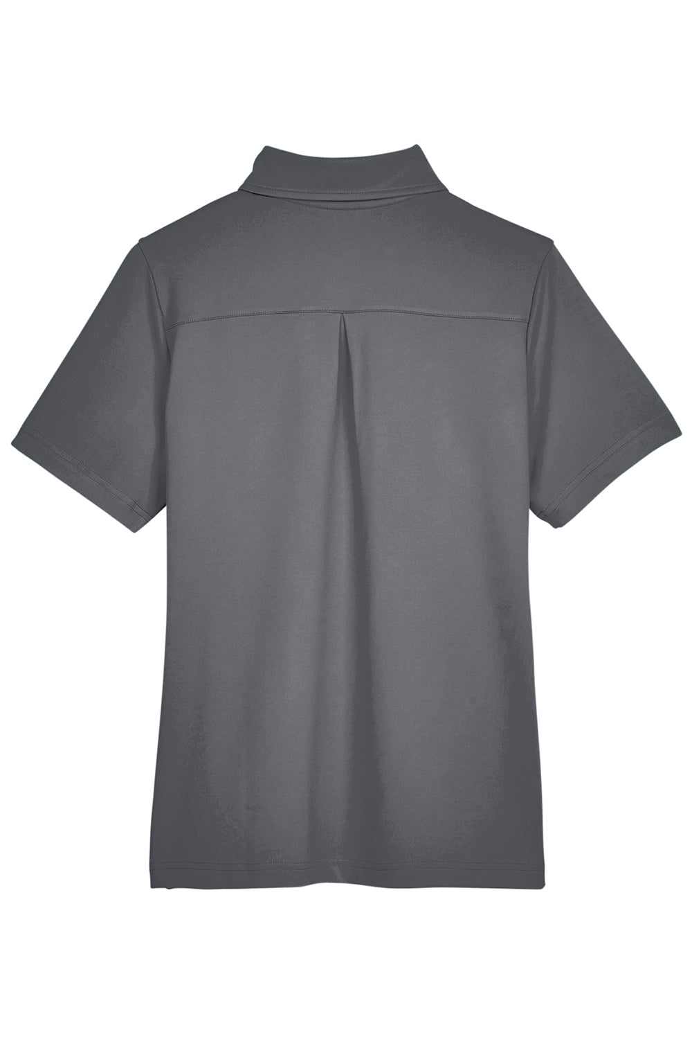 Devon & Jones DG21W Womens CrownLux Range Flex Performance Moisture Wicking Short Sleeve Polo Shirt Graphite Grey Flat Back