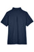 Devon & Jones DG21W Womens CrownLux Range Flex Performance Moisture Wicking Short Sleeve Polo Shirt Navy Blue Flat Back