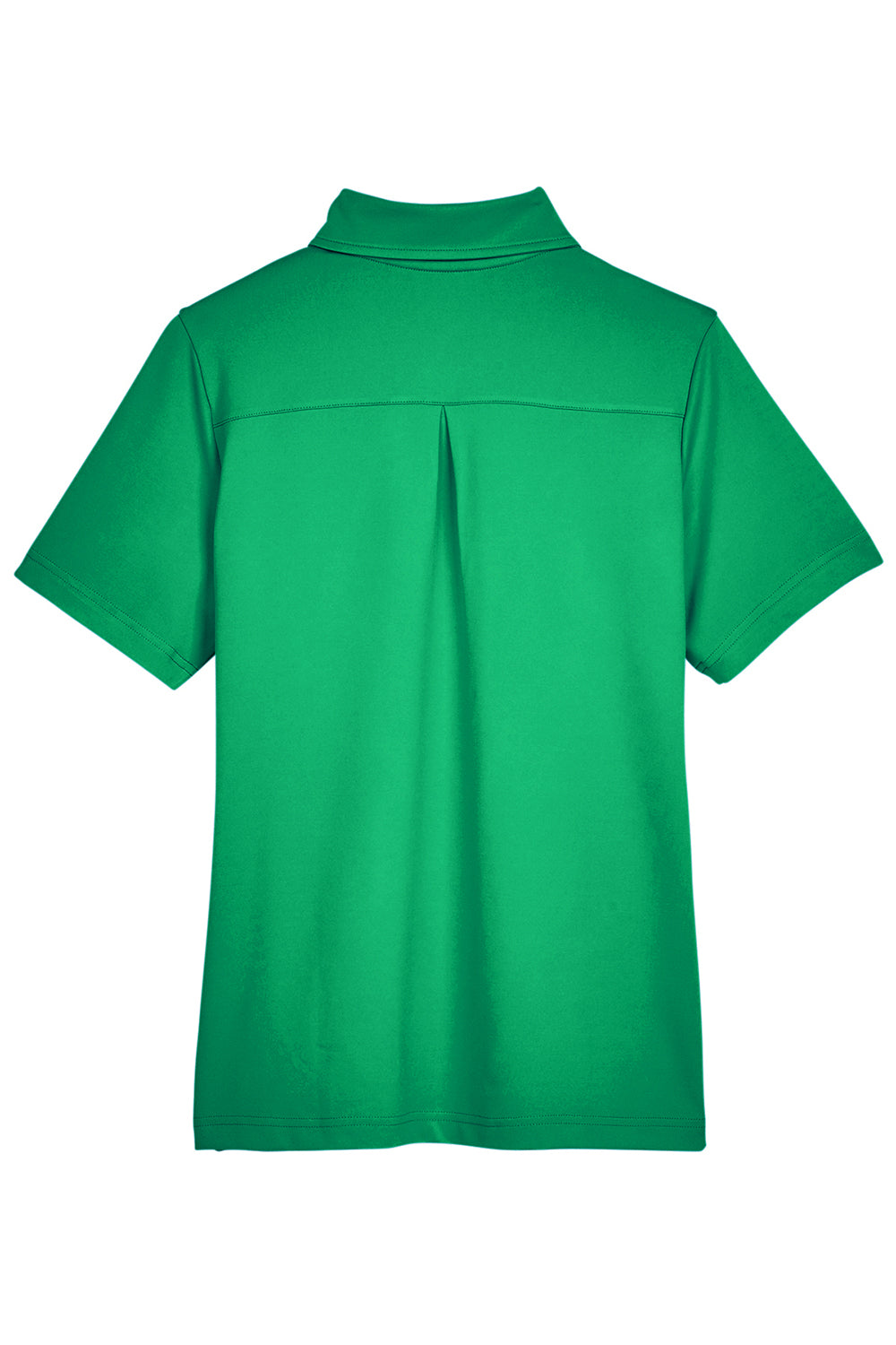 Devon & Jones DG21W Womens CrownLux Range Flex Performance Moisture Wicking Short Sleeve Polo Shirt Kelly Green Flat Back