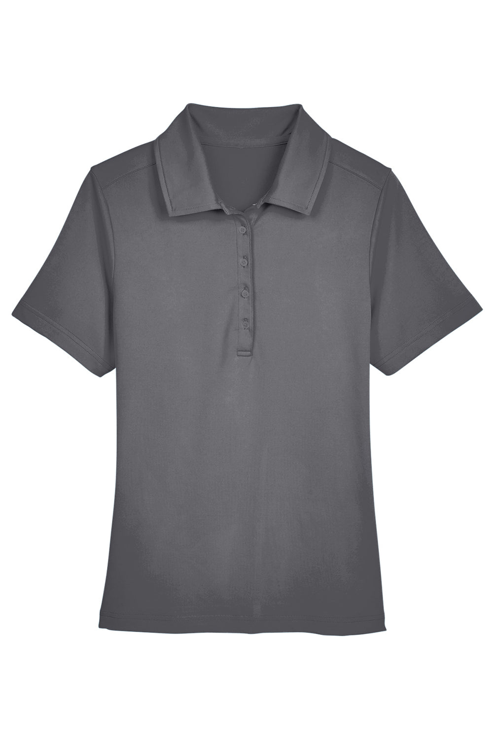 Devon & Jones DG21W Womens CrownLux Range Flex Performance Moisture Wicking Short Sleeve Polo Shirt Graphite Grey Flat Front